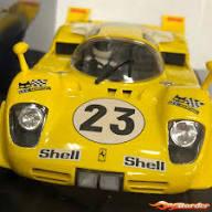 Carrera Digital 124 Ferrari 512S Berlinetta Spa No.23 1000Km 1970 23789 - Afbeelding 5