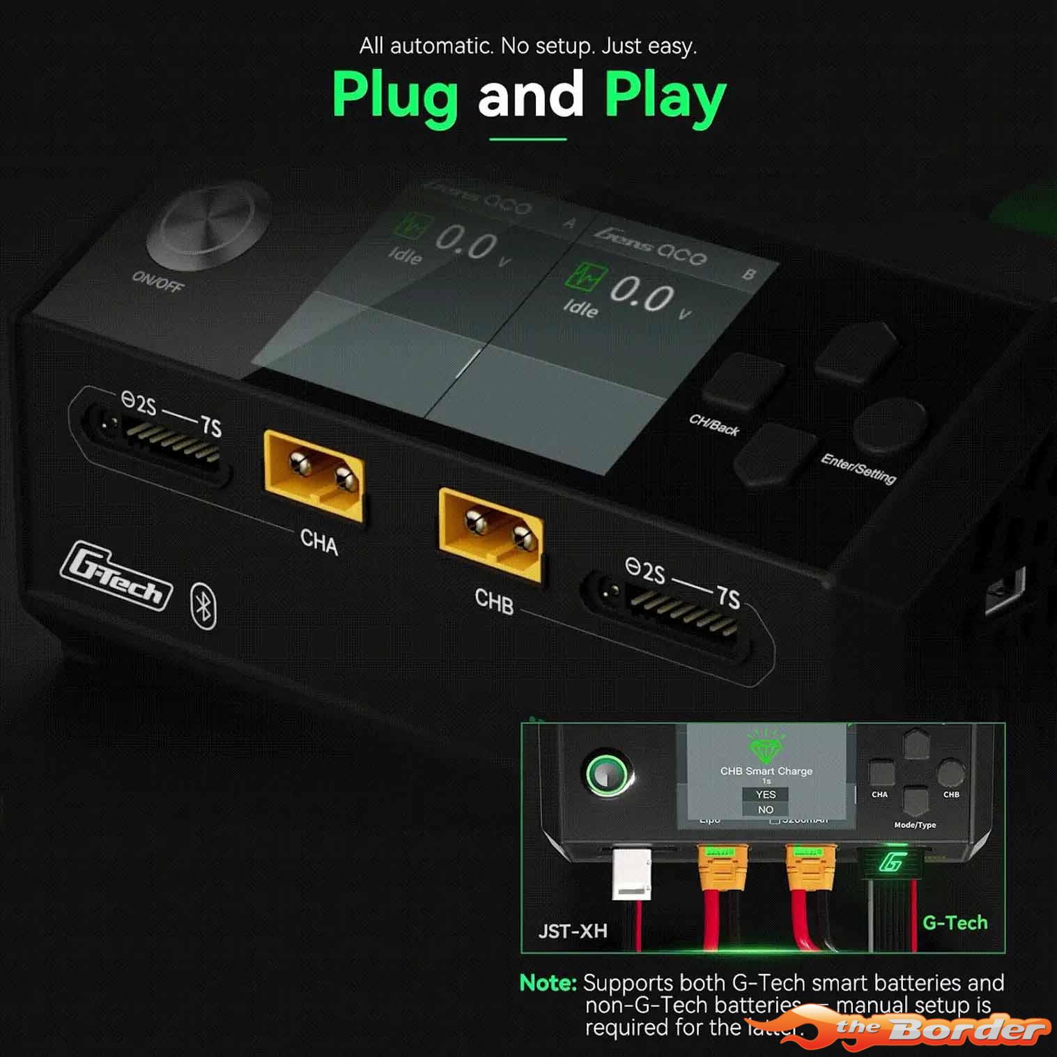 Gens Ace iMars D1000 Plus Smart Charger Dual Channel AC 1000W - Afbeelding 7
