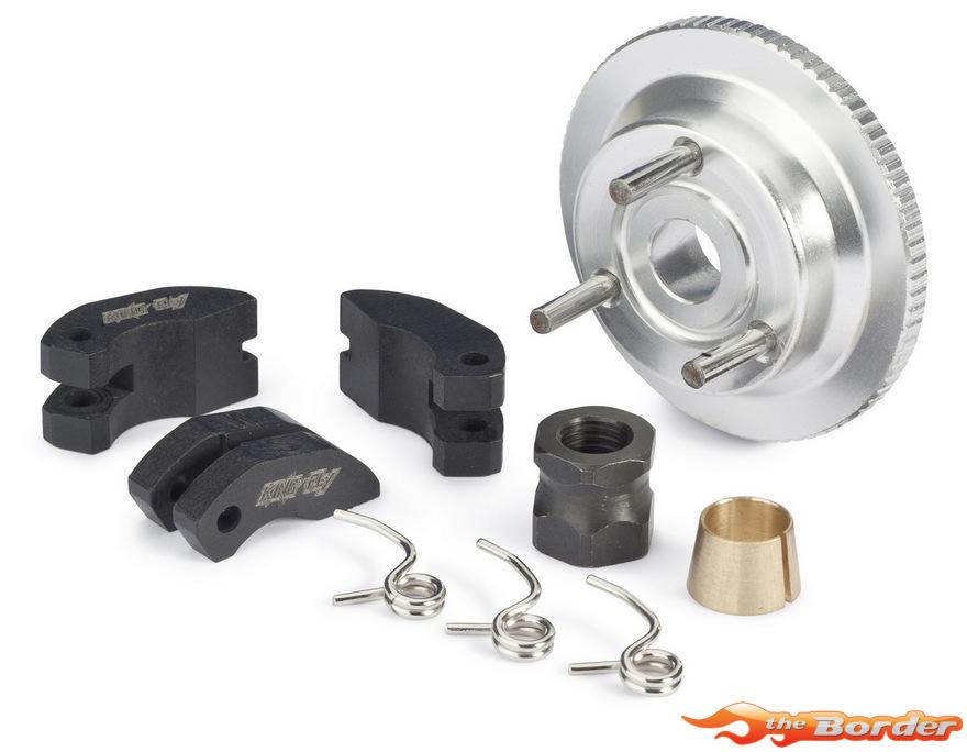 Absima Aluminium Clutch Shoes / Flywheel Set 1/8 2300007