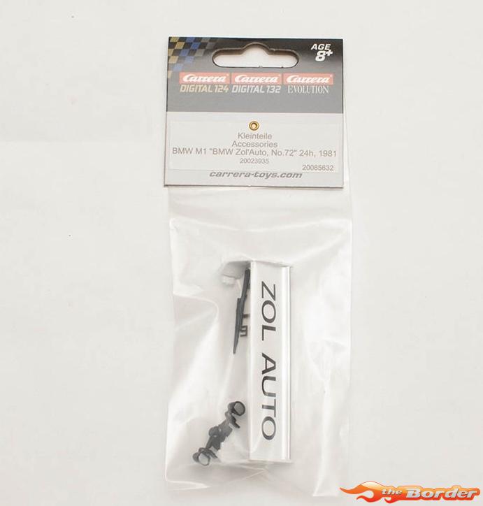 Carrera 124 Small Parts Ferrari BMW M1 Zol Auto No.72 85632
