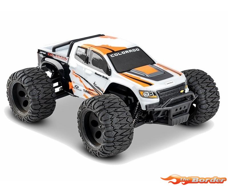 FMS Chevrolet Colorado FMT24 Monster Truck RTR Car - Afbeelding 12