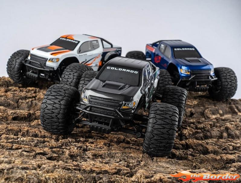 FMS Chevrolet Colorado FMT24 Monster Truck RTR Car - Afbeelding 2