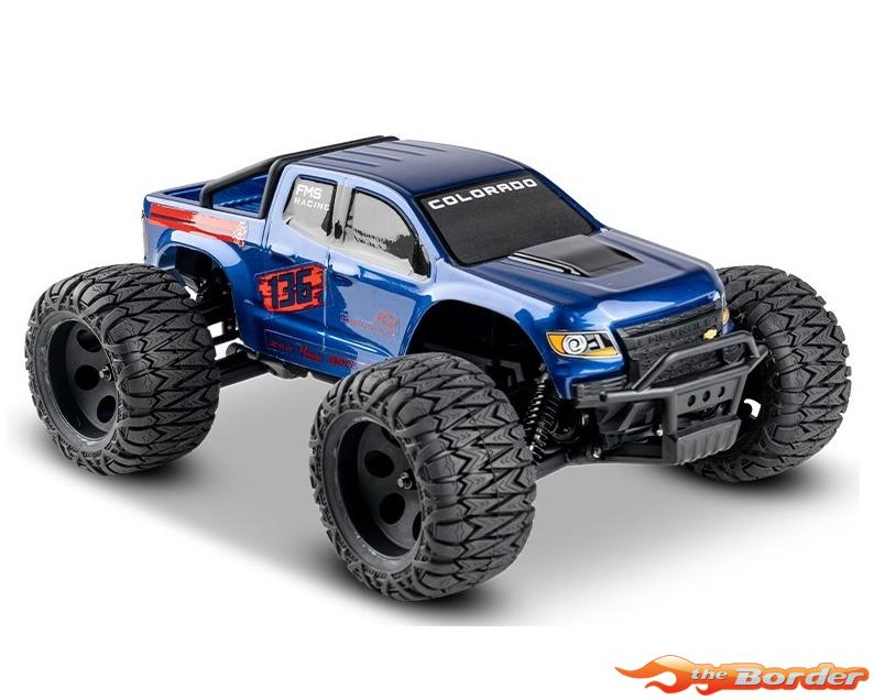 FMS Chevrolet Colorado FMT24 Monster Truck RTR Car - Afbeelding 3