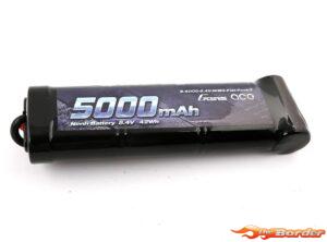 GensAce 5000mAh 8.4V 8-Cell Flat NiMH Batterij
