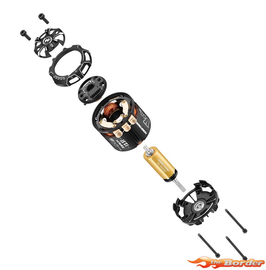 Hobbywing XERUN V10 Sensored BL Torque Motor G5 17.5T 30401764 - Afbeelding 8