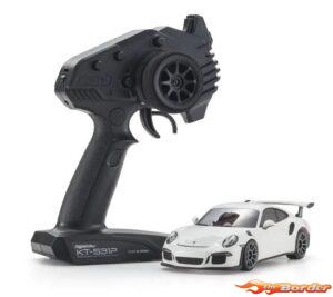 Kyosho Mini-ZÂ MR04 RWD Porsche 911 GT3 RS White 32358W