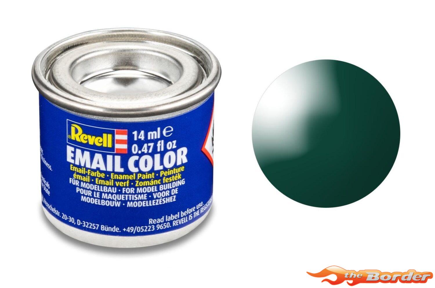 Revell #62 Mosgroen Glanzend RAL6005 Enamel Paint 14ml 32162
