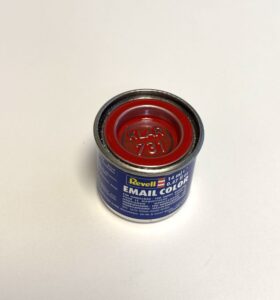 Revell #731 Rood Transparant Enamel Paint 14ml 32731