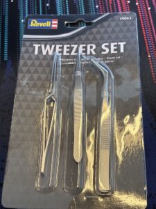 Revell Gereedschap - Set van 3 pincetten 39063