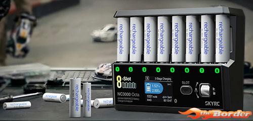 SkyRC NC3000 Octa NiMH/NiCD AA/AAA 8x Battery Charger 100228-01 - Afbeelding 11