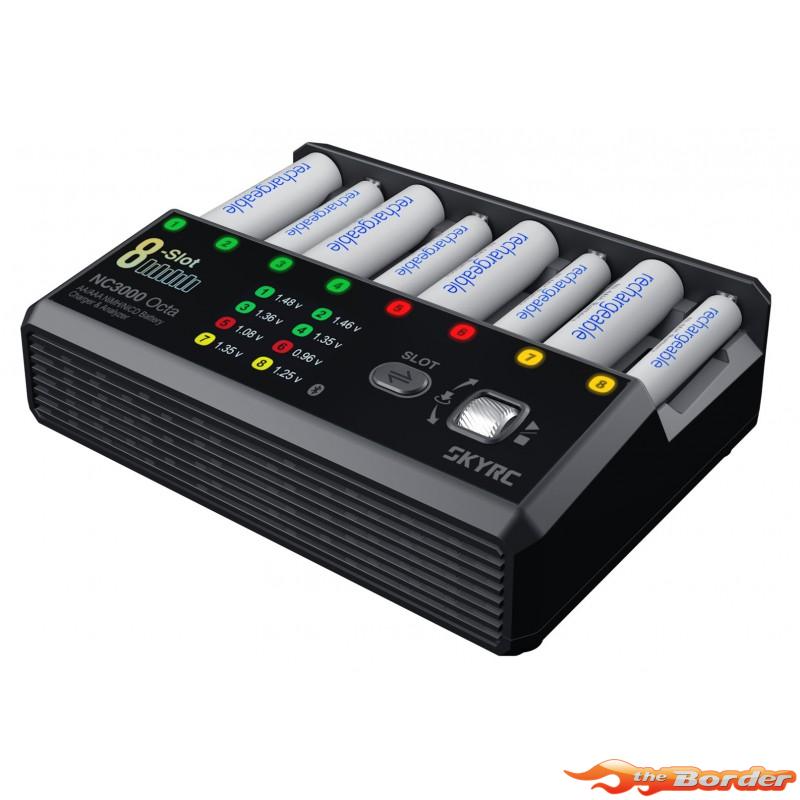 SkyRC NC3000 Octa NiMH/NiCD AA/AAA 8x Battery Charger 100228-01