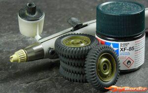 Tamiya Acrylic XF-85 Rubber Black Matt - 10ml Bottle 81785