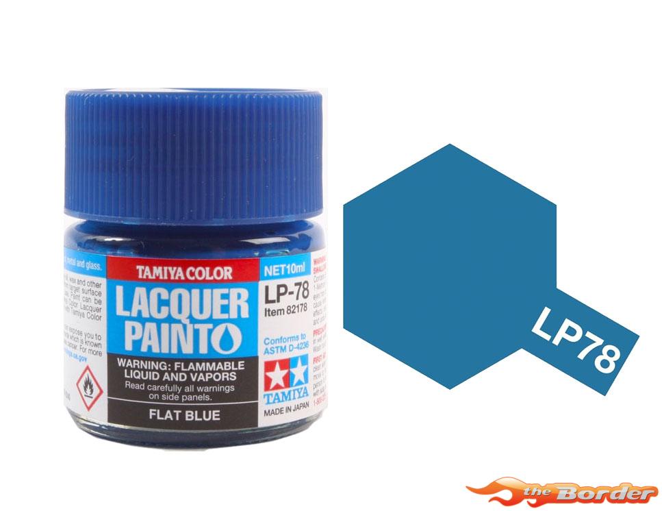 Tamiya Lacquer Paint Flat Blue LP-78 82178