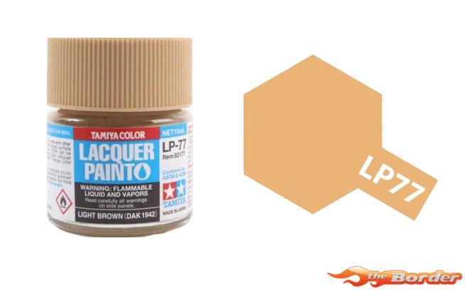 Tamiya Lacquer Paint Light Brown (DAK 1942) LP-77 82177