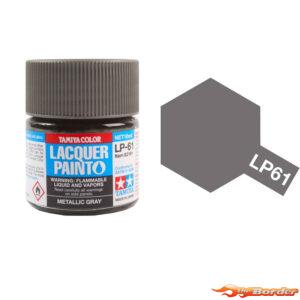 Tamiya Lacquer Paint Metallic Gray Matt LP-61 82161