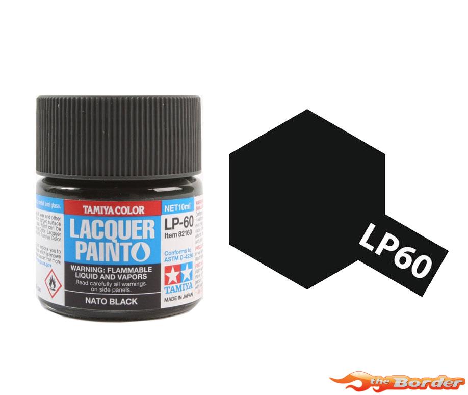 Tamiya Lacquer Paint NATO Black LP-60 82160