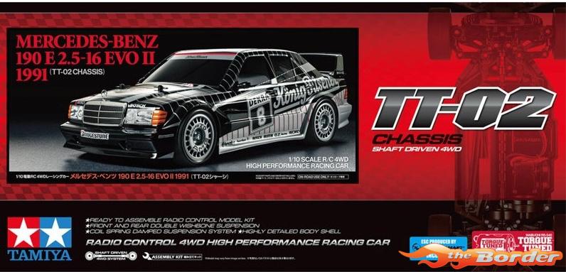 Tamiya Mercedes-Benz 190E Evo.II '91 König-Pilsner TT-02 Kit 58752