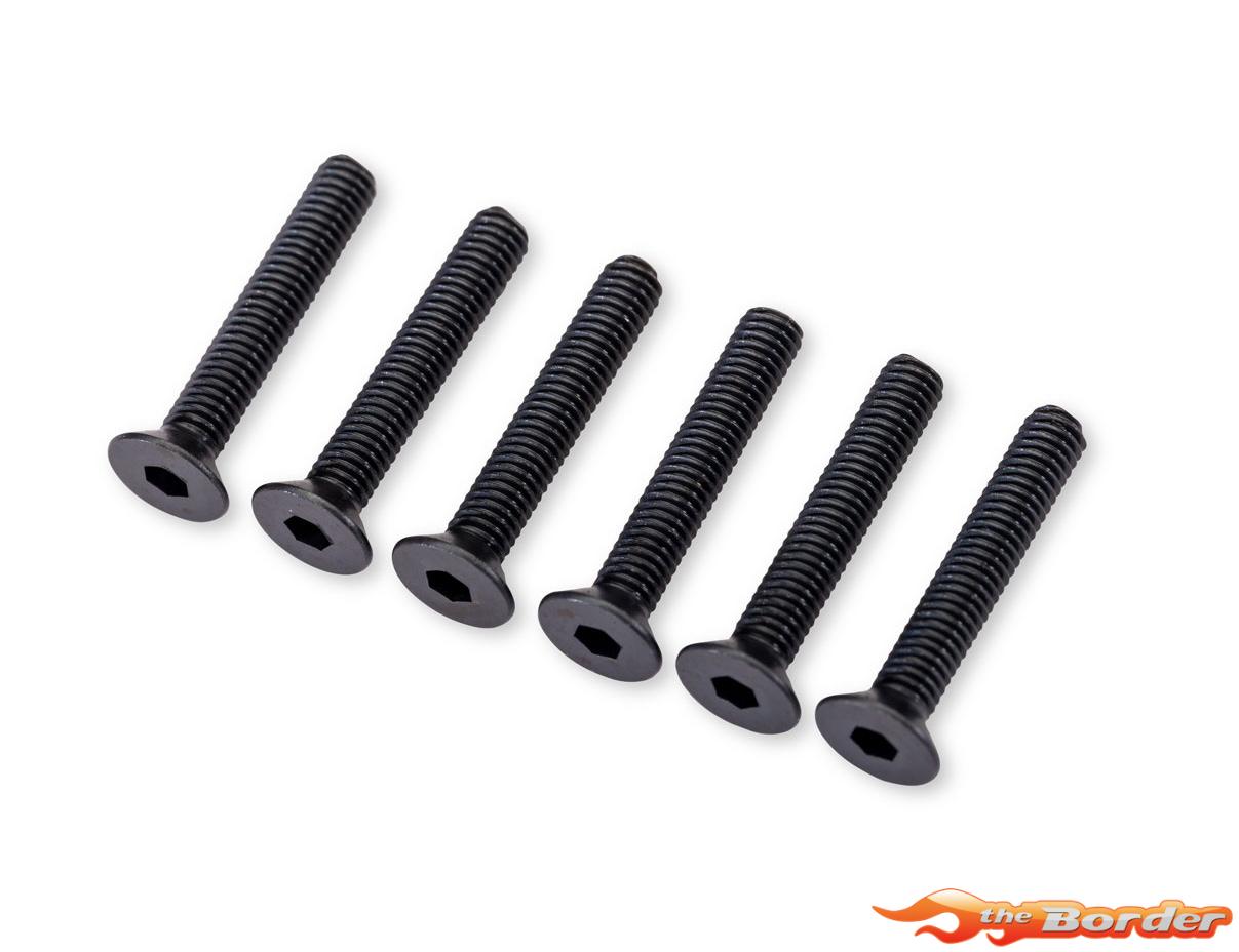 Traxxas Screws - 3x18mm Countersunk Machine (6) 3197