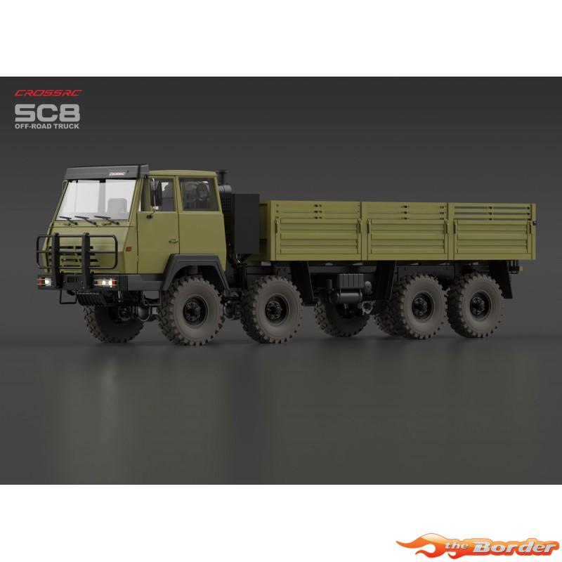 CrossRC Crawling Kit SC8 1/12 8x8 Truck RTR CRO90100266 - Afbeelding 10