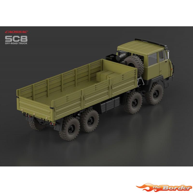 CrossRC Crawling Kit SC8 1/12 8x8 Truck RTR CRO90100266 - Afbeelding 12