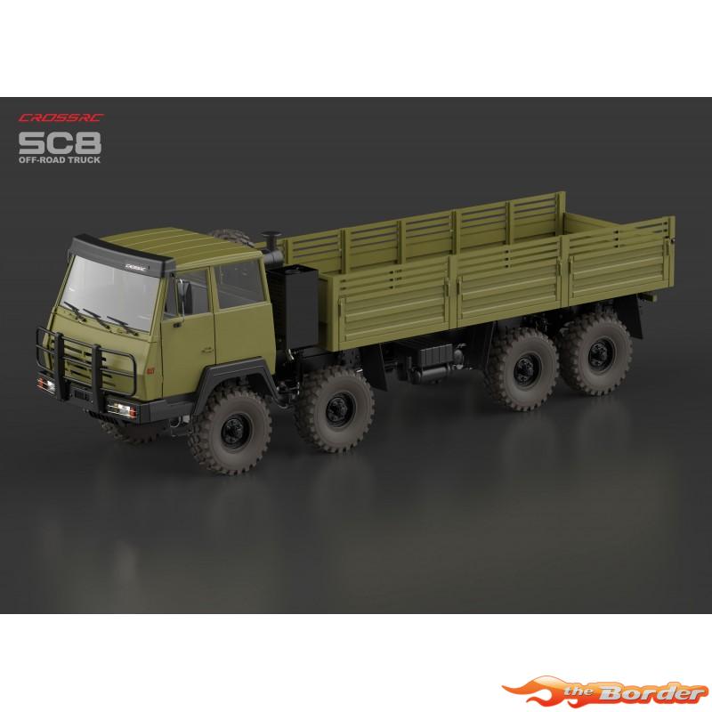 CrossRC Crawling Kit SC8 1/12 8x8 Truck RTR CRO90100266 - Afbeelding 13