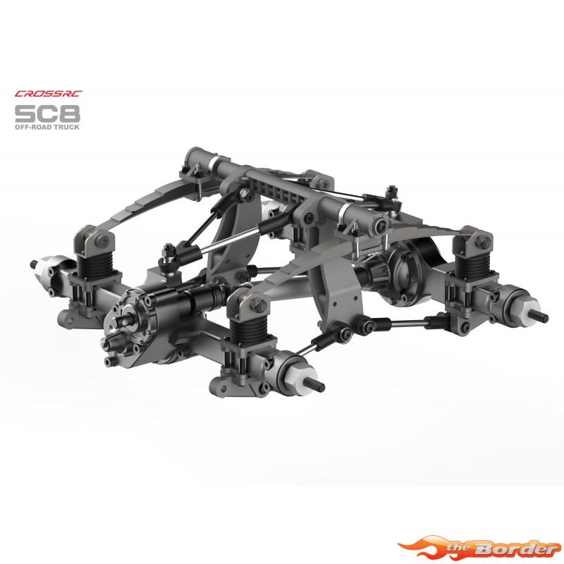 CrossRC Crawling Kit SC8 1/12 8x8 Truck RTR CRO90100266 - Afbeelding 15