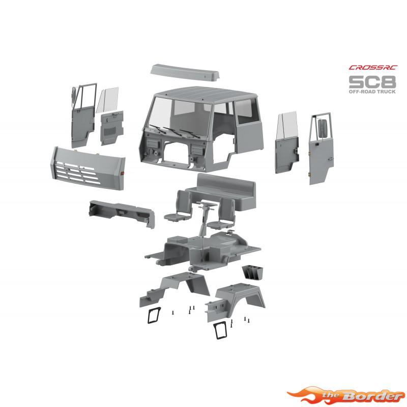 CrossRC Crawling Kit SC8 1/12 8x8 Truck RTR CRO90100266 - Afbeelding 16