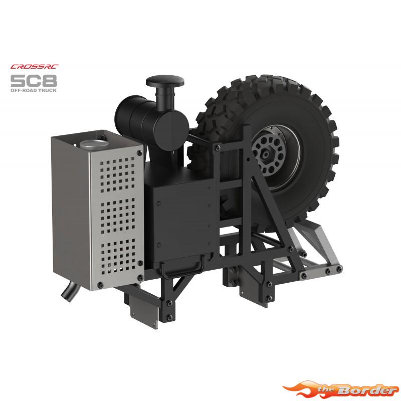 CrossRC Crawling Kit SC8 1/12 8x8 Truck RTR CRO90100266 - Afbeelding 17