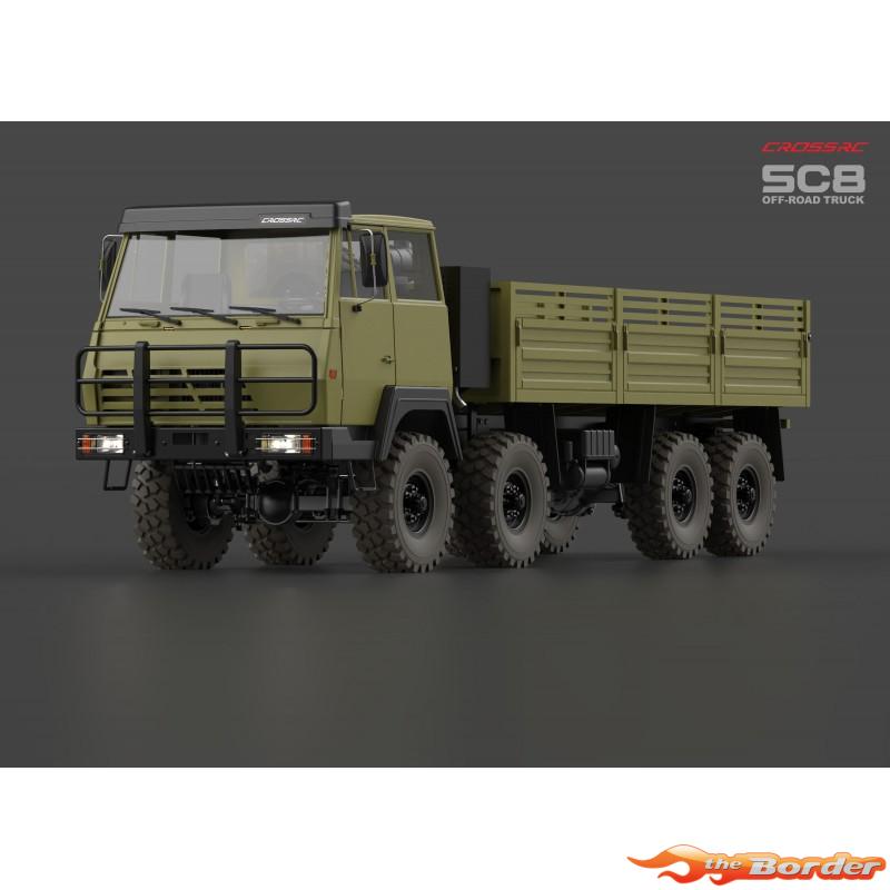 CrossRC Crawling Kit SC8 1/12 8x8 Truck RTR CRO90100266 - Afbeelding 9