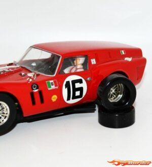 FrankenSlot Pu Tires Rear Ferrari 250GTO /SWB Bradvan 88765