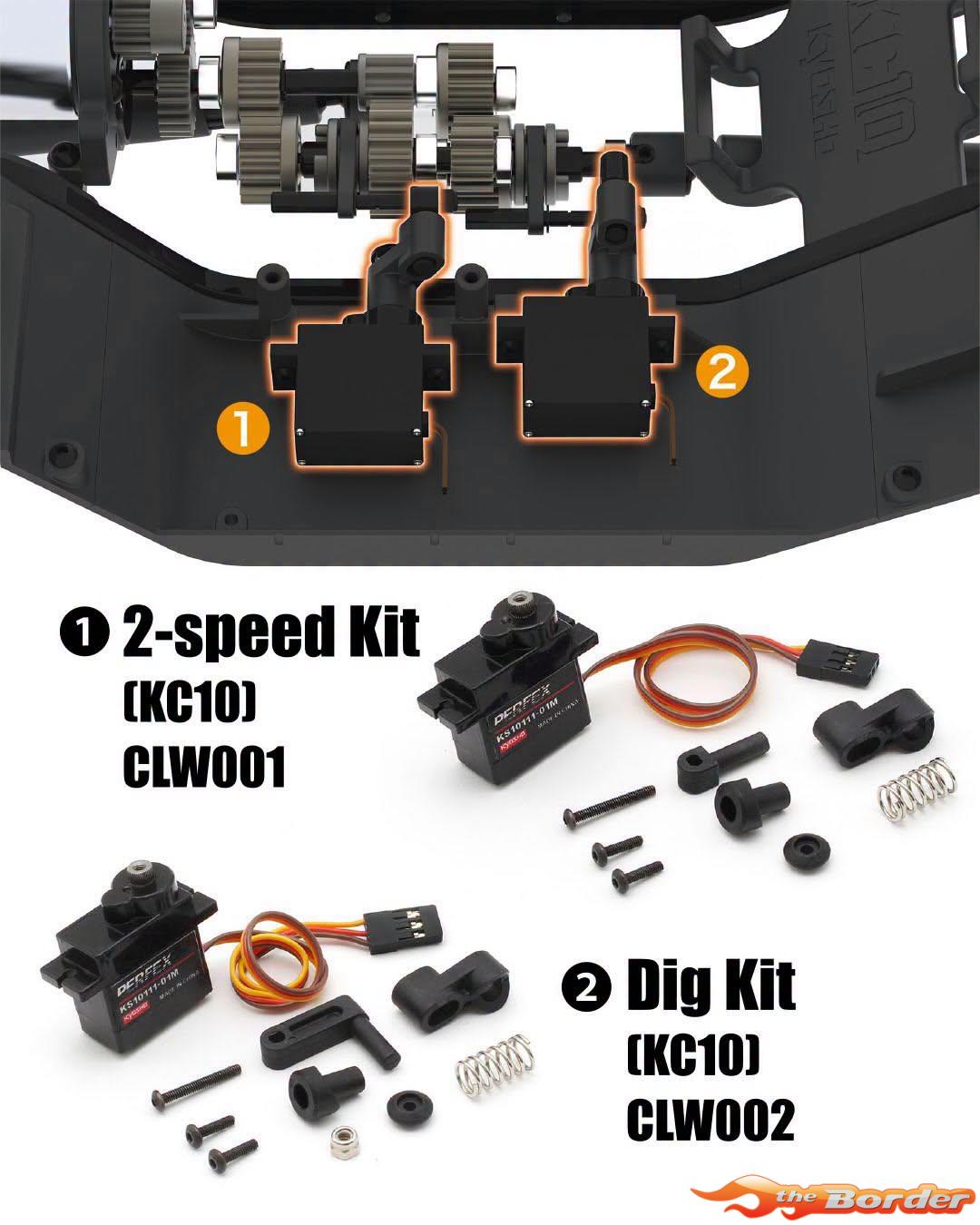 Kyosho 2-Speed Kit - KC10 Series CLW001 - Afbeelding 3