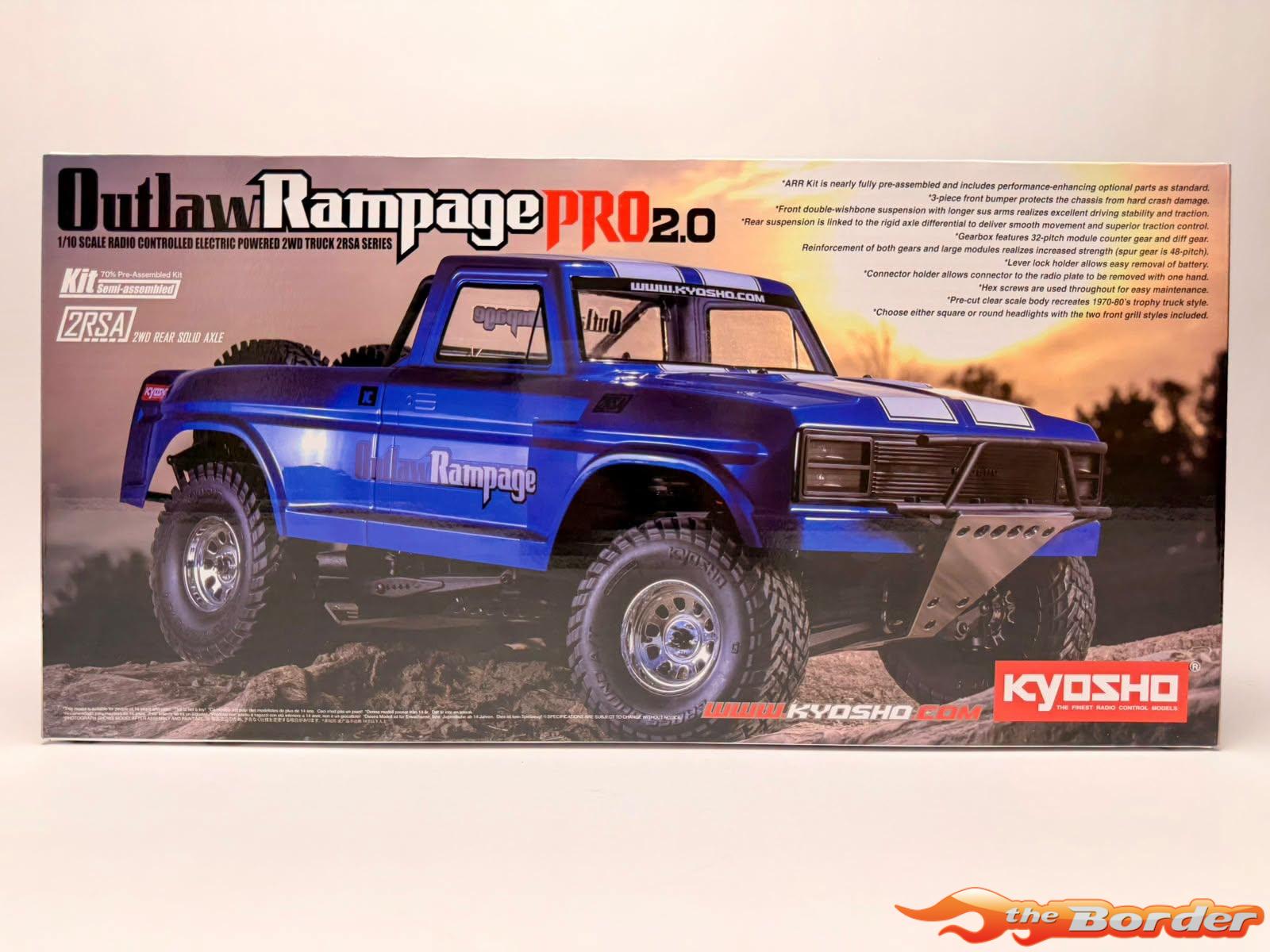 Kyosho Outlaw Rampage Pro 2.0 1/10 RC Kit 34365B - Afbeelding 4