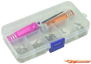 BRP Schroevenset met Schroevendraaiers voor SCX30 1/30 (192 schroeven) BRP03027