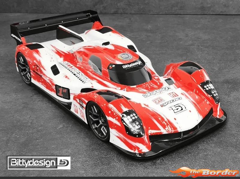 Bittydesign GR010 Clear HyperCar Body for 1/10 190mm BD-LMH-190GR010 - Afbeelding 4