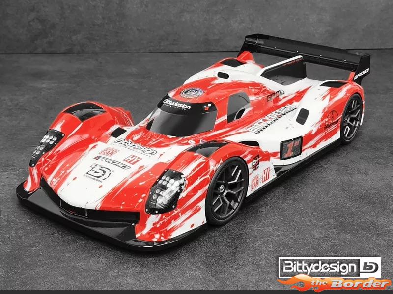 Bittydesign GR010 Clear HyperCar Body for 1/10 190mm BD-LMH-190GR010 - Afbeelding 5