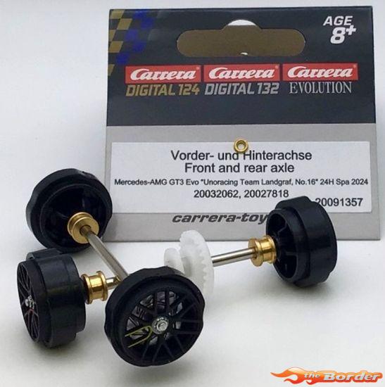 Carrera 132 Mercedes AMG Evo GT3 Front + Rear Axle 91357