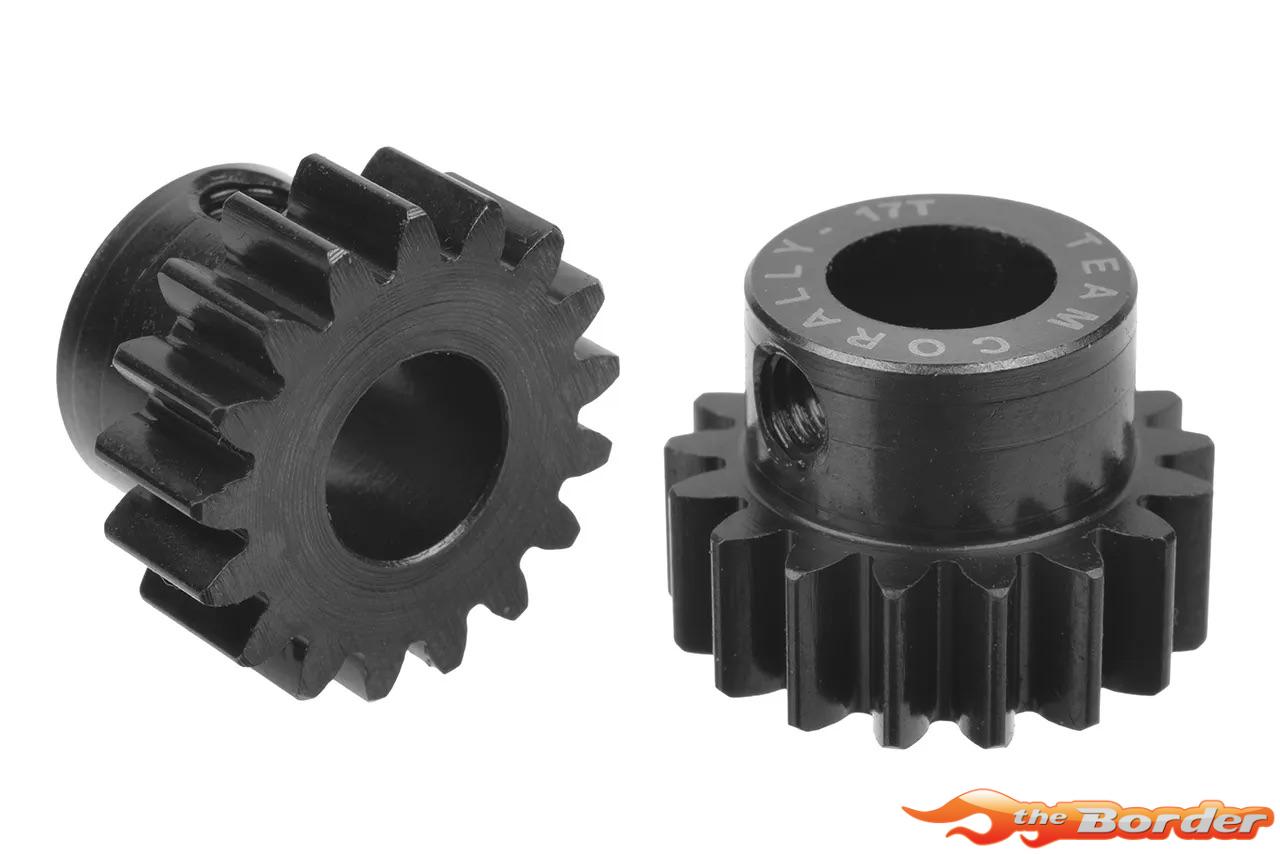Corally 17T Mod1 Pinion Hardened Steel 8mm Shaft C-73917