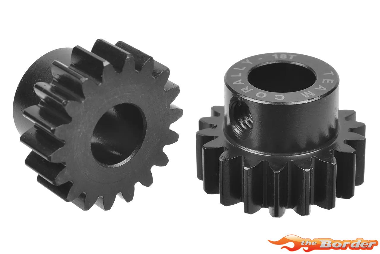 Corally 18T Mod1 Pinion Hardened Steel 8mm Shaft C-73918