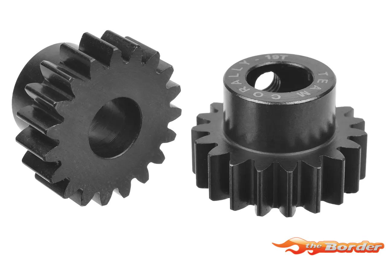 Corally 19T Mod1 Pinion Hardened Steel 8mm Shaft C-73919