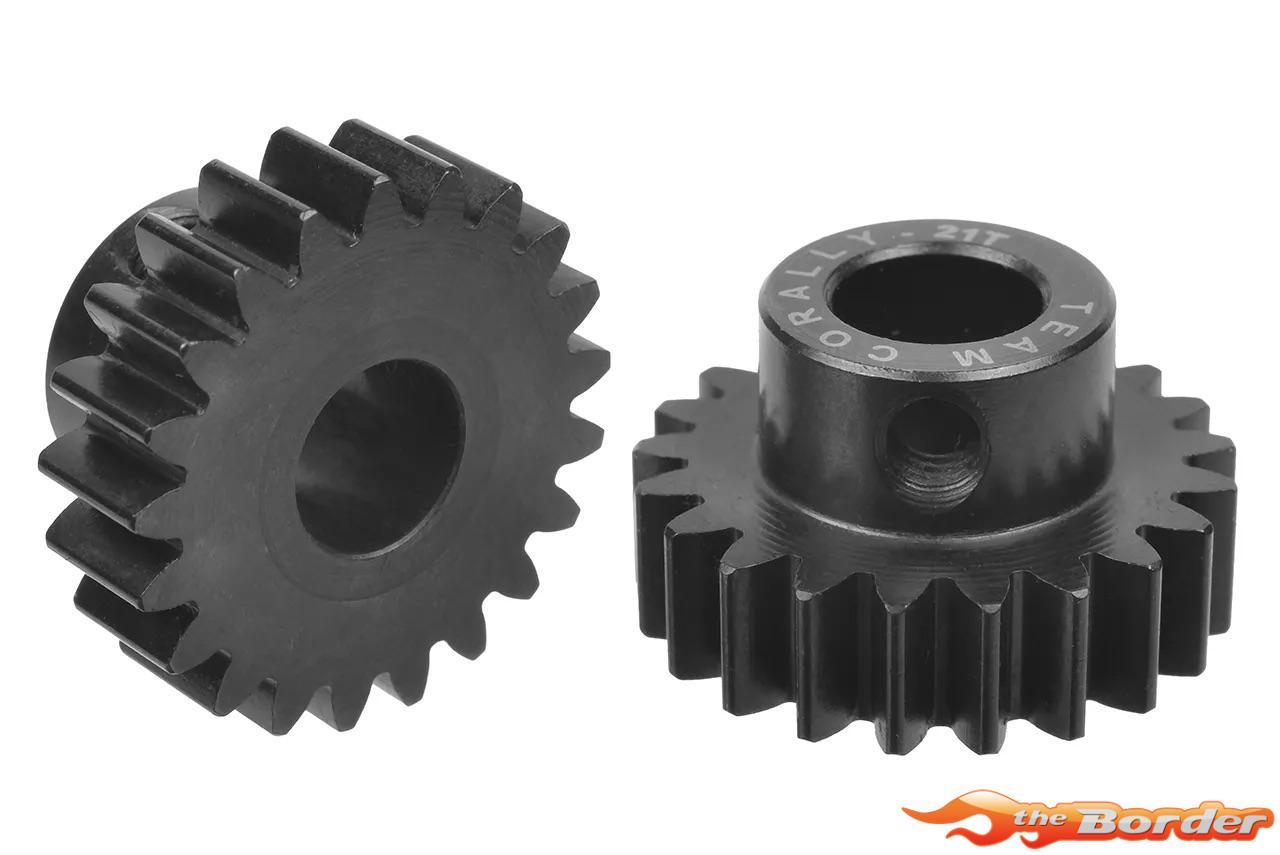 Corally 21T Mod1 Pinion Hardened Steel 8mm Shaft C-73921