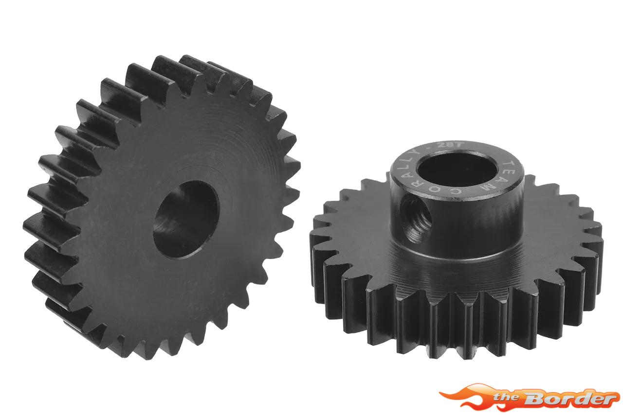 Corally 28T Mod1 Pinion Hardened Steel 8mm Shaft C-73928