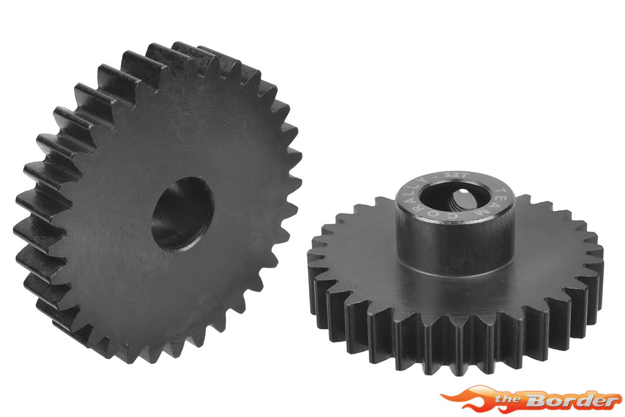 Corally 32T Mod1 Pinion Hardened Steel 8mm Shaft C-73932