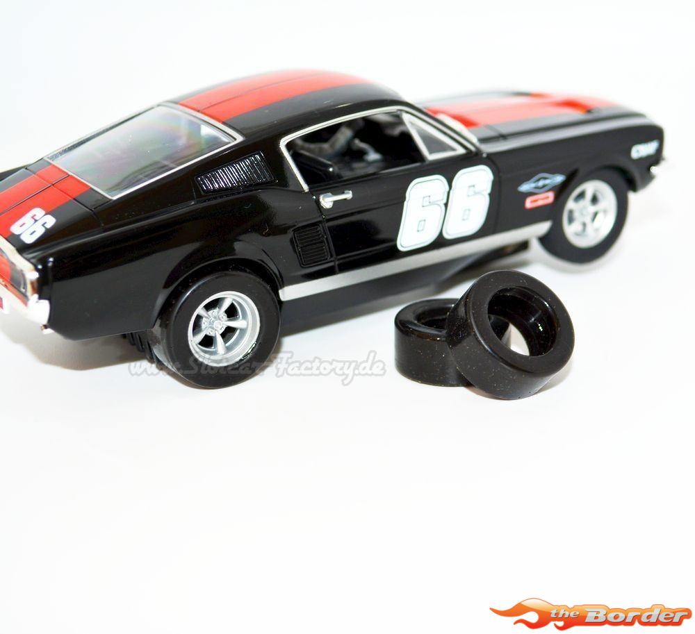 FrankenSlot Pu Tires voor Carrera 132 Mustang GT 88221
