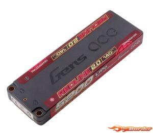 GensAce RedLine 2.0 5200mAh 7.4V 140C Hardcase LiPo Battery GEA52002S14D5