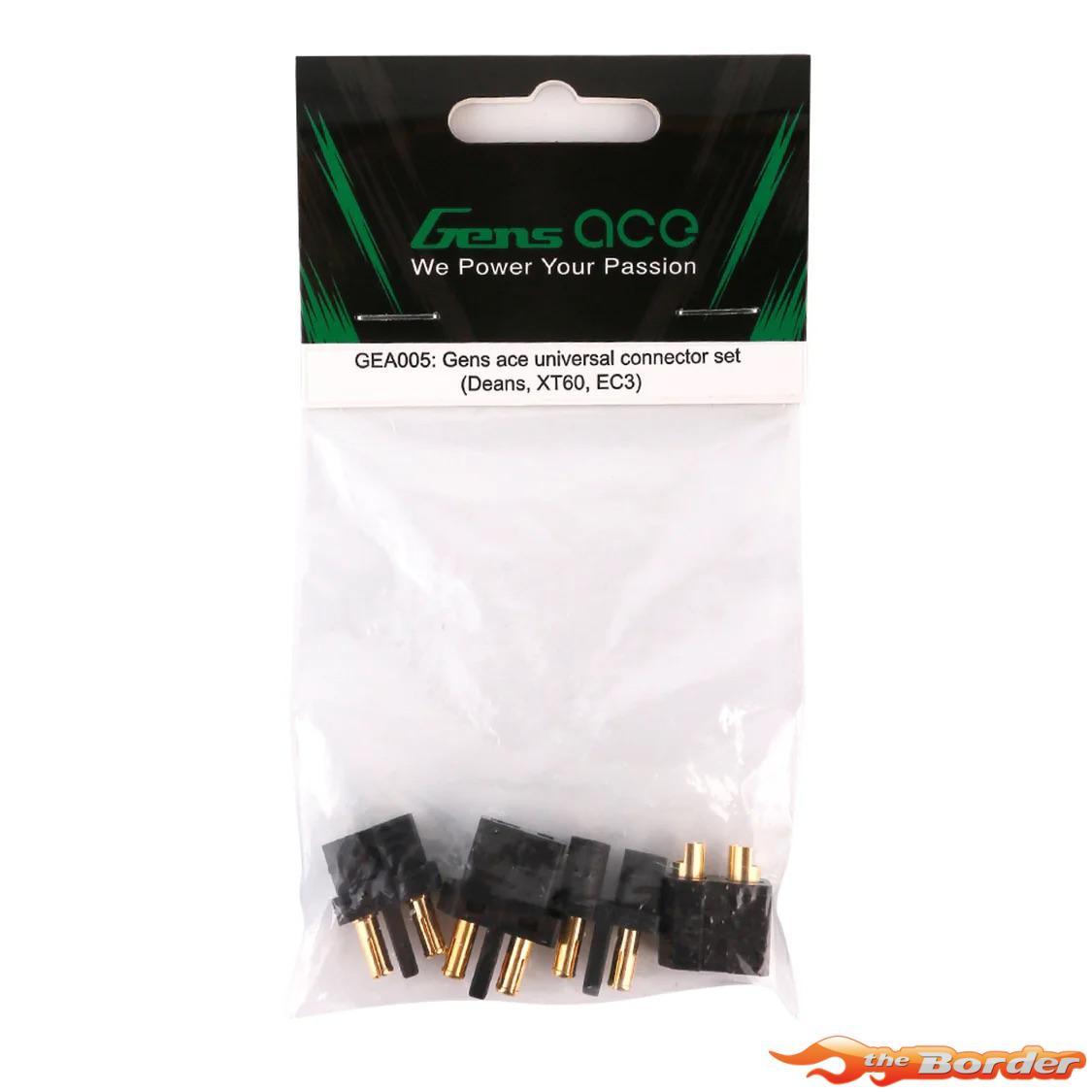 GensAce Universal Connector Set (Deans, XT60, EC3) GEA005
