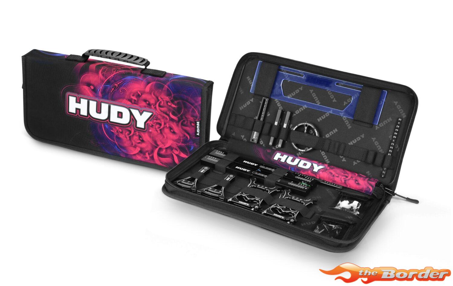 Hudy Set-Up Station & Set-Up Tools w/Carrying Bag for 1/10 Touring Cars 109351
