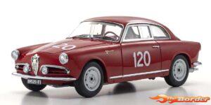 Kyosho 1/18 Alfa Romeo Giuletta SV Mille Miglia 1956 Nr.120 KS08957A