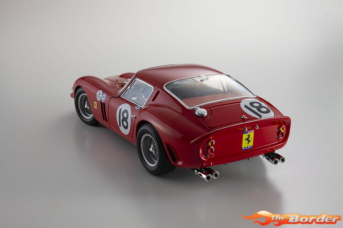 Kyosho 1/18 Ferrari 250 GTO Daytona 3H 1st OA 1963 Nr.18 KS08438F - Afbeelding 7
