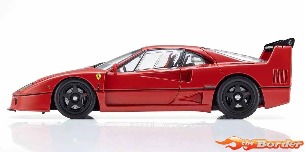 Kyosho 1/18 Ferrari F40 Lightweight Red 1987 KS08416RLM - Afbeelding 6