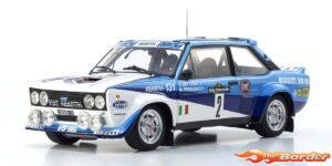 Kyosho 1/18 Fiat 131 Abarth A.Bettega Winner Piancavallo 1981 Nr.2 KS08376F